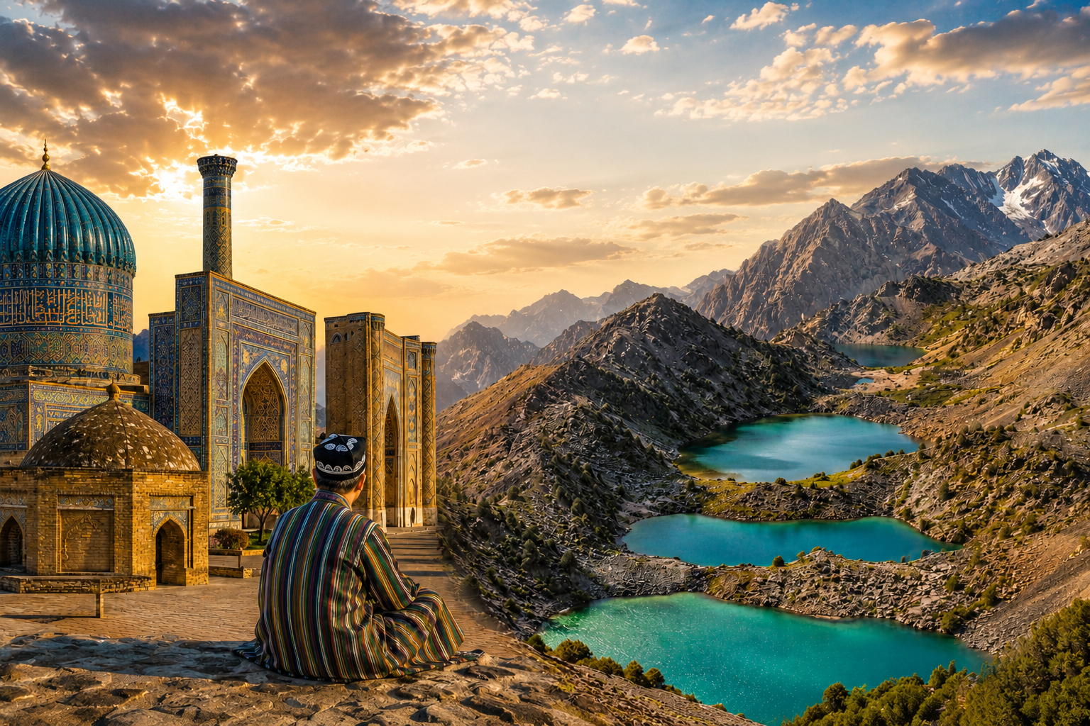 Uzbekistan and Tajikistan: Silk Roads & The Seven Lakes